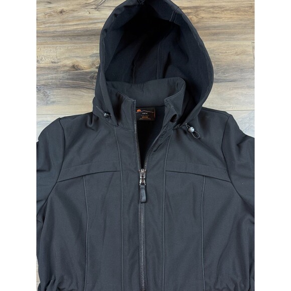 NWT HFX OUTDOORS Water/Wind Resistant Full Zip Hooded Soft Shell Jacket Size L - Picture 7 of 10